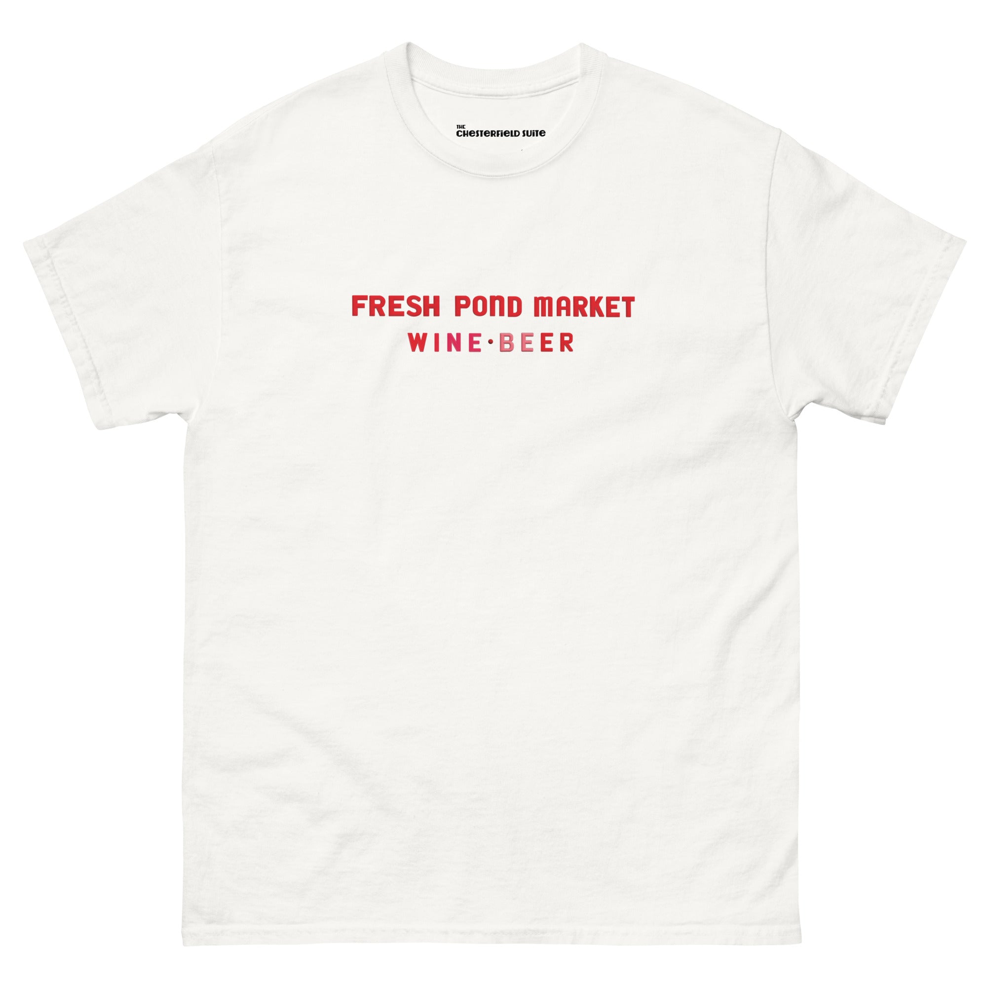 Fresh Pond Market T-Shirt, Huron Village Cambridge MA Nostalgia Tee
